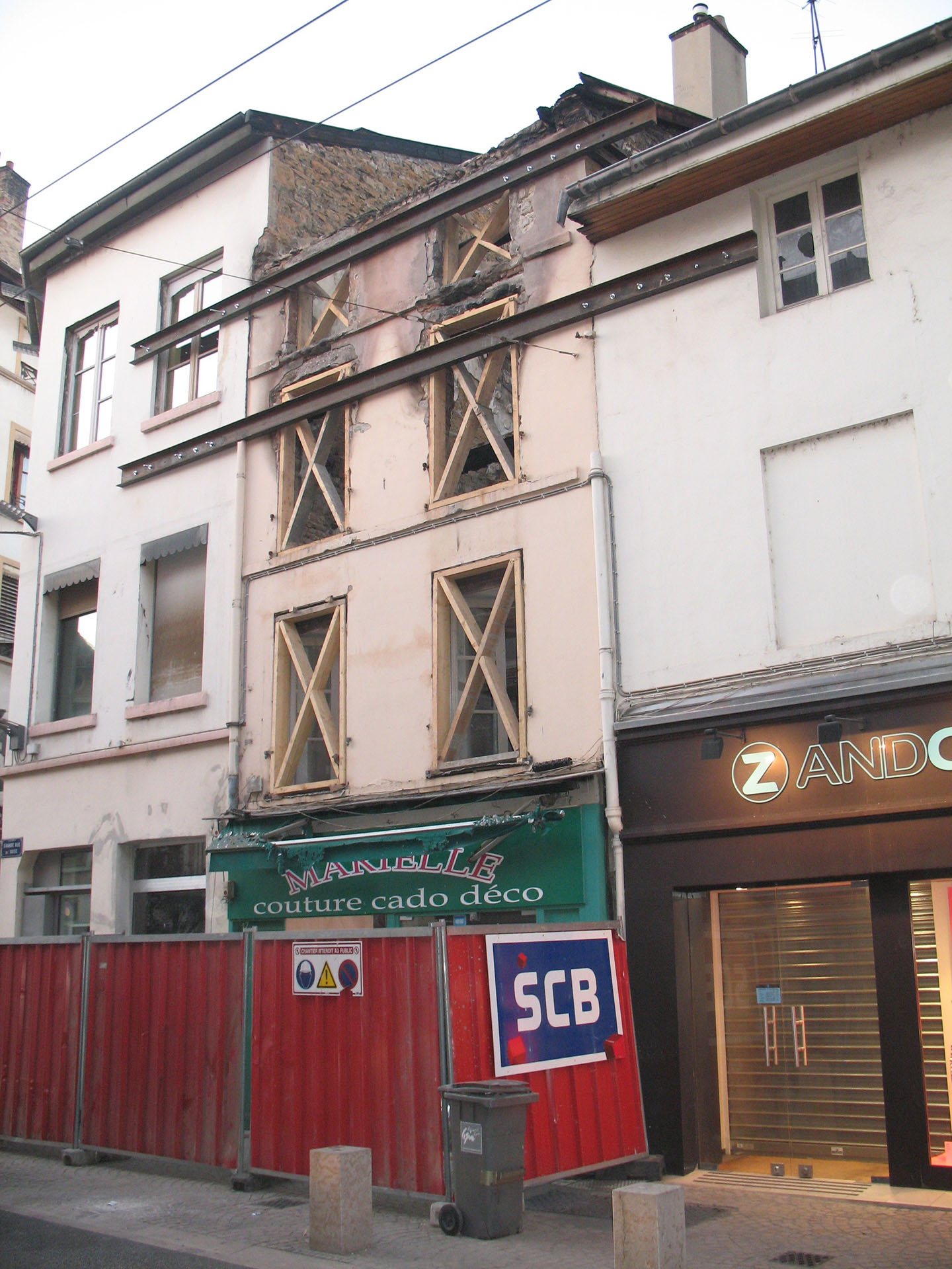 Reconstruction après sinistre